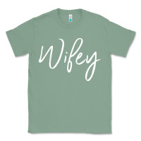 Sage wifey sweat(b) Classic Tee - DesignPulse