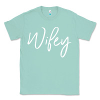 Seafoam wifey sweat(b) Classic Tee - DesignPulse