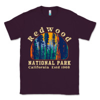 Plum redwood national park california retro vintage cam Classic Tee - DesignPulse