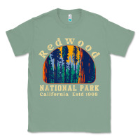 Sage redwood national park california retro vintage cam Classic Tee - DesignPulse