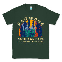 Sports Green redwood national park california retro vintage cam Classic Tee - DesignPulse