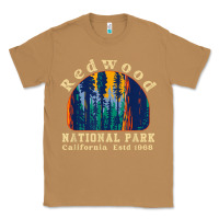 Toasted Coconut redwood national park california retro vintage cam Classic Tee - DesignPulse