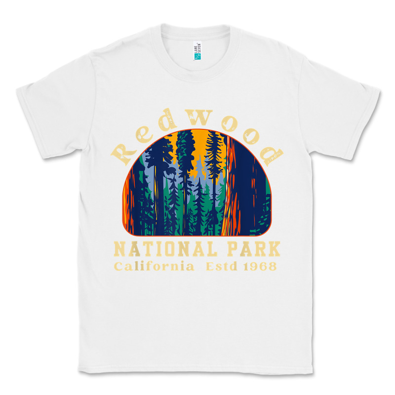 Redwood National Park California Retro Vintage Cam Classic Tee by DesignPulse | Teevron