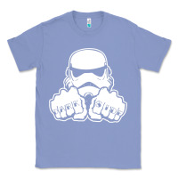 Colony Blue dark side knuckle starwars stormtrooper 2 Classic Tee - DesignPulse