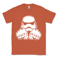 Copper dark side knuckle starwars stormtrooper 2 Classic Tee - DesignPulse