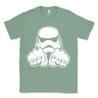 Sage dark side knuckle starwars stormtrooper 2 Classic Tee - DesignPulse