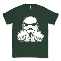 Sports Green dark side knuckle starwars stormtrooper 2 Classic Tee - DesignPulse