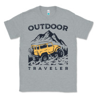 Heather Grey traveler Classic Tee - DesignPulse