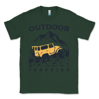 Sports Green traveler Classic Tee - DesignPulse