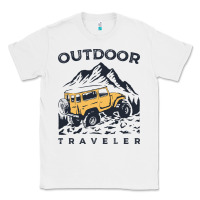 White traveler Classic Tee - DesignPulse
