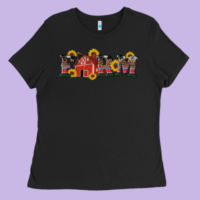 Western Farm Ladies Tee Designed By Artiststas