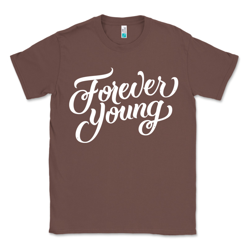 Forever Young Classic Tee by DesignPulse | Teevron