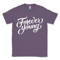 Lavender forever young Classic Tee - DesignPulse