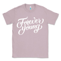 Lilac forever young Classic Tee - DesignPulse
