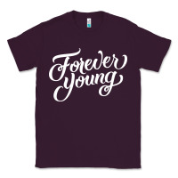 Plum forever young Classic Tee - DesignPulse