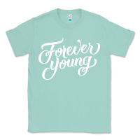 Seafoam forever young Classic Tee - DesignPulse