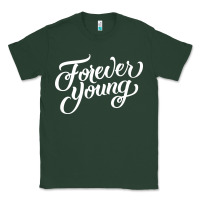 Sports Green forever young Classic Tee - DesignPulse
