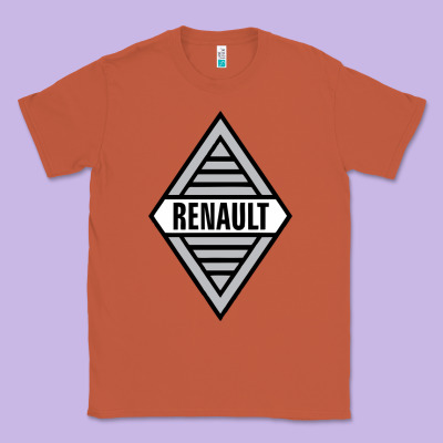 Renault Old Classic Tee Designed By Designpulse