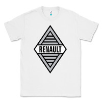 White renault old Classic Tee - DesignPulse