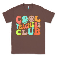 Chestnut cool teachers club funny smile teachers club squad t shirt Classic Tee - DesignPulse