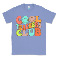 Colony Blue cool teachers club funny smile teachers club squad t shirt Classic Tee - DesignPulse
