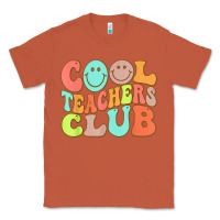 Copper cool teachers club funny smile teachers club squad t shirt Classic Tee - DesignPulse