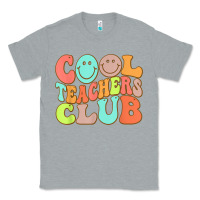 Heather Grey cool teachers club funny smile teachers club squad t shirt Classic Tee - DesignPulse