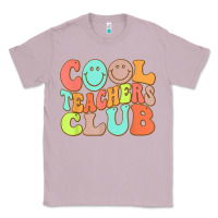 Lilac cool teachers club funny smile teachers club squad t shirt Classic Tee - DesignPulse