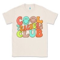 Natural cool teachers club funny smile teachers club squad t shirt Classic Tee - DesignPulse