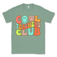 Sage cool teachers club funny smile teachers club squad t shirt Classic Tee - DesignPulse