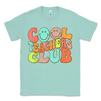 Seafoam cool teachers club funny smile teachers club squad t shirt Classic Tee - DesignPulse