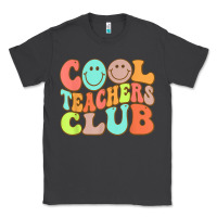 Smoke cool teachers club funny smile teachers club squad t shirt Classic Tee - DesignPulse
