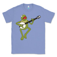 Colony Blue Kermit playing the banjo Classic Classic Tee - DesignPulse