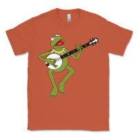 Copper Kermit playing the banjo Classic Classic Tee - DesignPulse