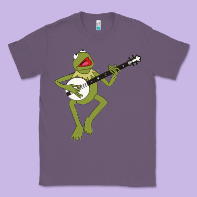 Kermit Playing The Banjo Classic Classic Tee Designed By Designpulse
