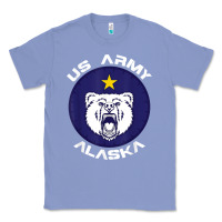 Colony Blue us army alaska polar bear patch t shirt Classic Tee - DesignPulse