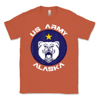 Copper us army alaska polar bear patch t shirt Classic Tee - DesignPulse