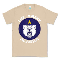 Mushroom us army alaska polar bear patch t shirt Classic Tee - DesignPulse