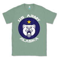 Sage us army alaska polar bear patch t shirt Classic Tee - DesignPulse