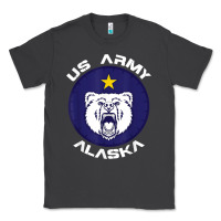 Smoke us army alaska polar bear patch t shirt Classic Tee - DesignPulse