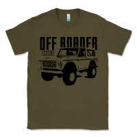 Army Green off roader bronco Classic Tee - DesignPulse
