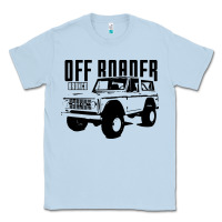 Dusty Blue off roader bronco Classic Tee - DesignPulse