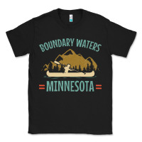 Retro Boundary Waters Canoe Minnesota Classic Tee | Teevron