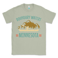 Matcha retro boundary waters canoe minnesota Classic Tee - DesignPulse