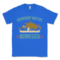 True Royal retro boundary waters canoe minnesota Classic Tee - DesignPulse