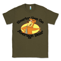 Army Green yogi bear average bear Classic Tee - DesignPulse