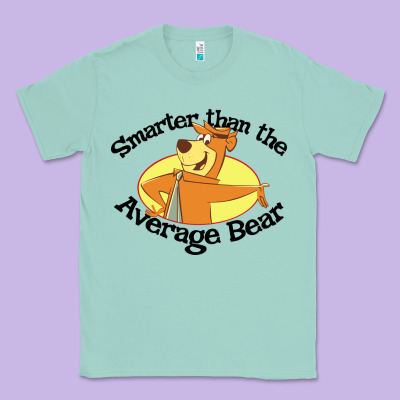 Yogi Bear Average Bear Classic Tee Designed By Designpulse