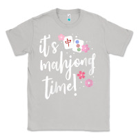 Moon Dust womens mahjong gift for her mahjong player v neck t shirt Classic Tee - DesignPulse