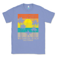 Colony Blue windansea beach california ca surfer surfing surf palm tree Classic Tee - DesignPulse