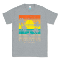 Heather Grey windansea beach california ca surfer surfing surf palm tree Classic Tee - DesignPulse
